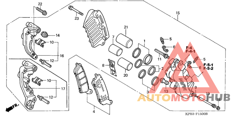 Передний суппорт