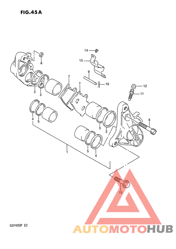 Передний суппорт