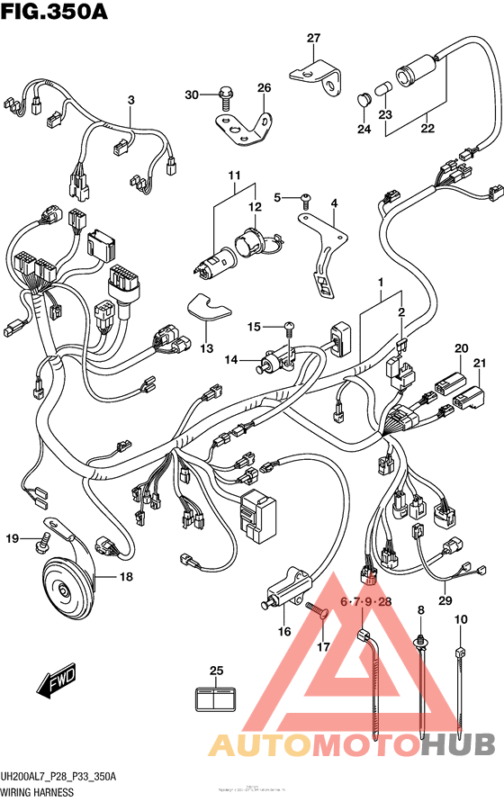Wiring Harness (Uh200Al7 P28)
