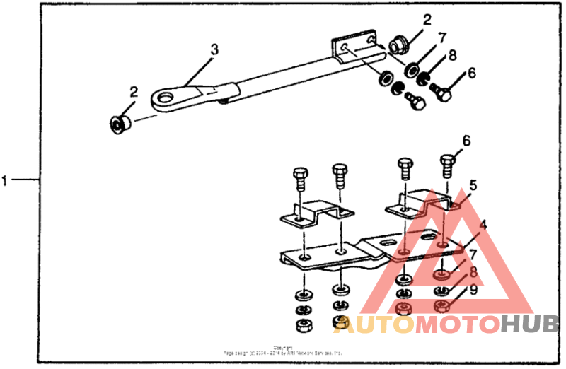 Antenna mount ii 81-82