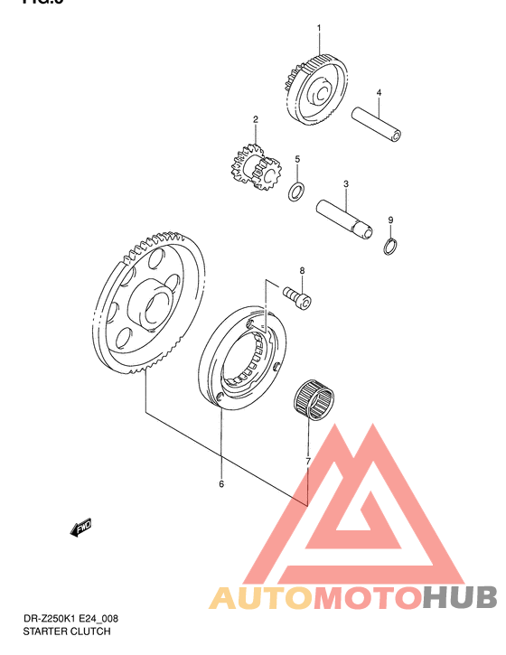 Муфта стартера