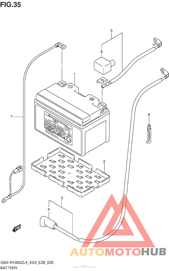 Battery (Gsx-R1000Zl4 E28)