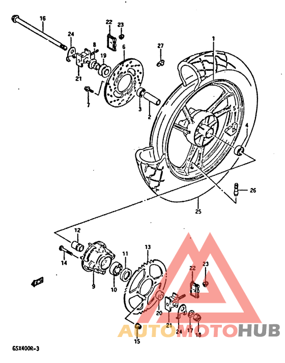 Rr. wheel