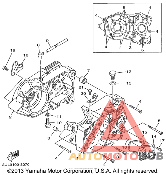 Картер двигателя
