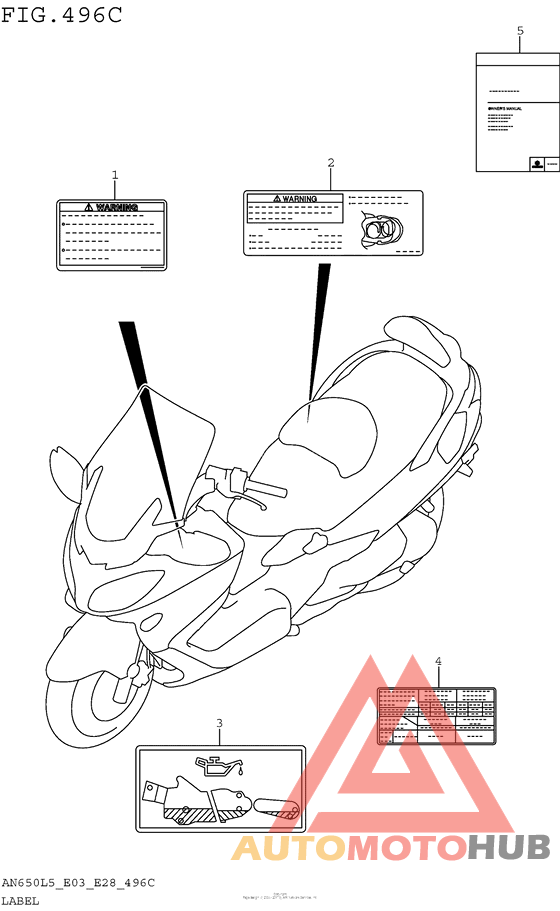 Label (An650Zl5 E28)