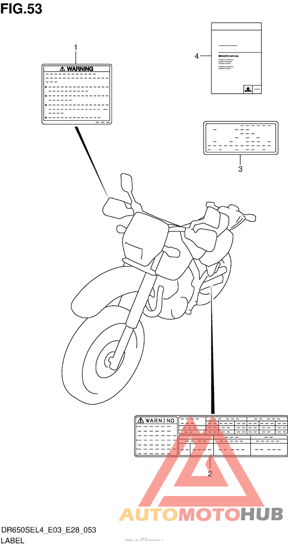 Label (Dr650Sel4 E03)