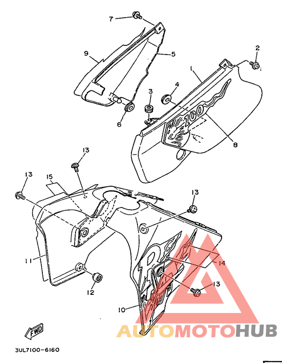 Боковые обтекатели