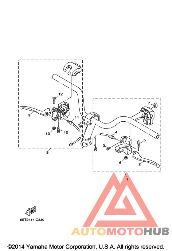 Рулевые переключатели