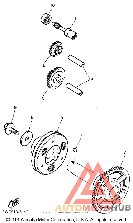 Муфта стартера