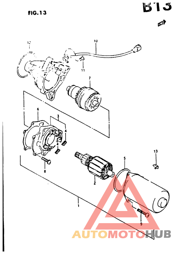 Стартерный мотор