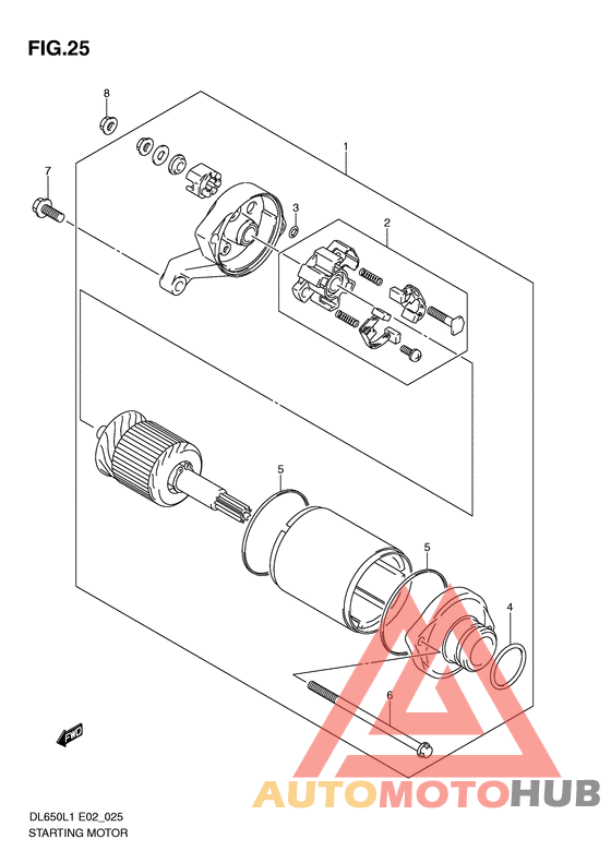 Стартерный мотор