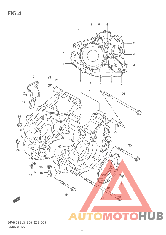 Картер двигателя