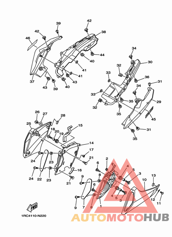 Боковые обтекатели