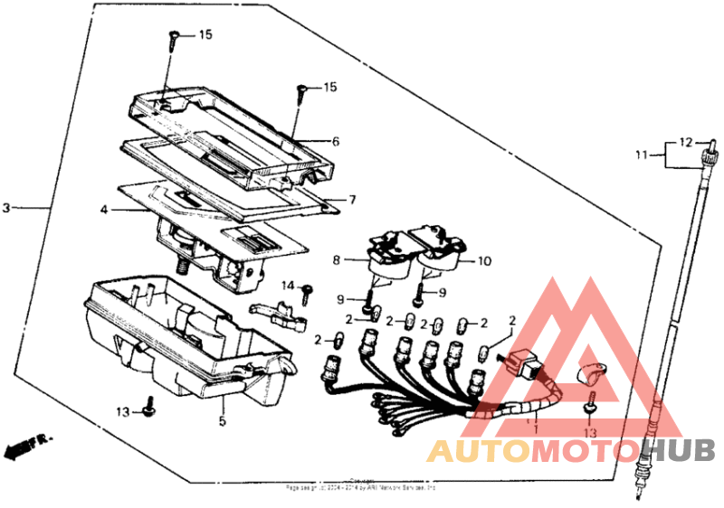 Ch150 speedometer 85