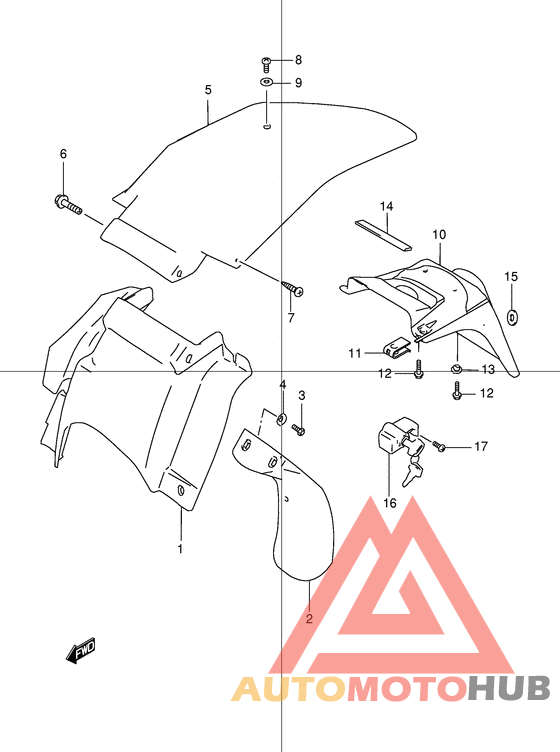 Заднее крыло