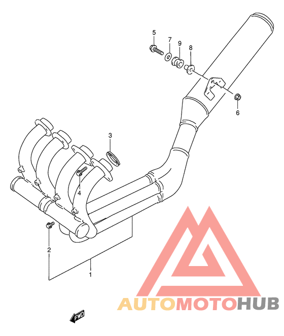 Muffler comp