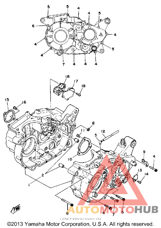 Картер двигателя