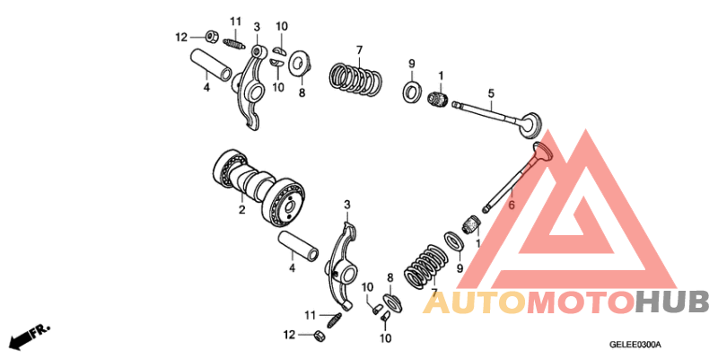 Распред вал/клапана