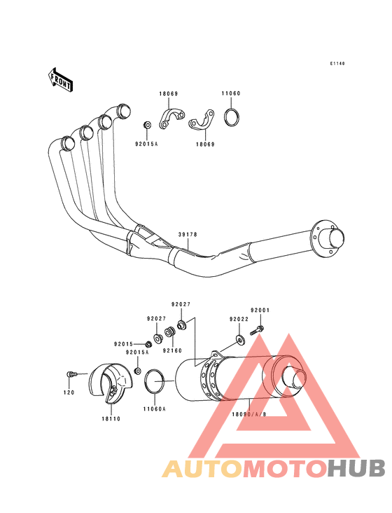Muffler comp