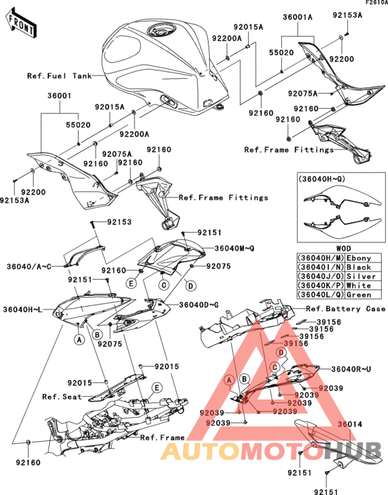 Side covers/chain cover(c8f/c9f)