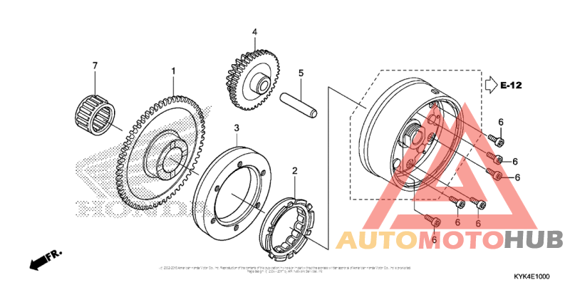 Муфта стартера