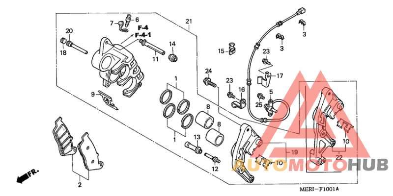 Передний суппорт
