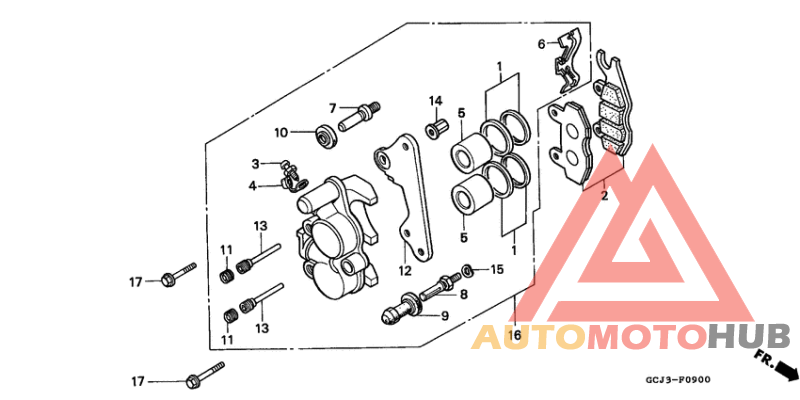 Передний суппорт