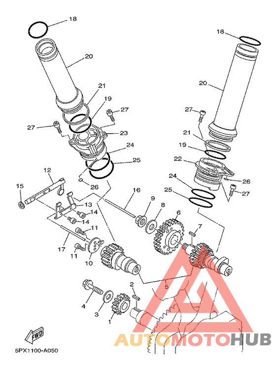 Camshaft. chain