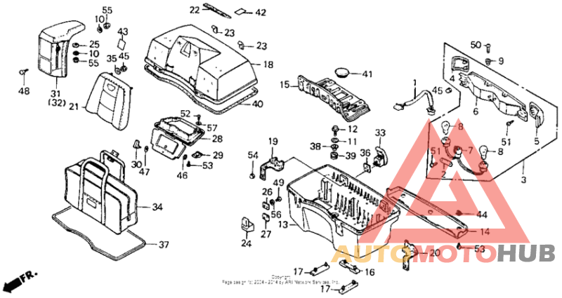 A/i rear trunk 86-87
