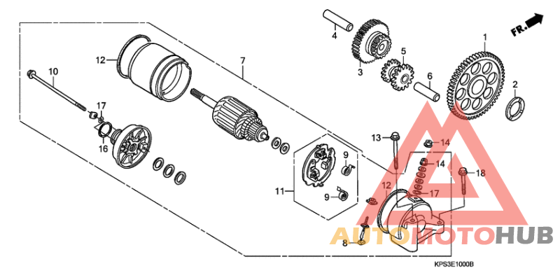 Стартерный мотор