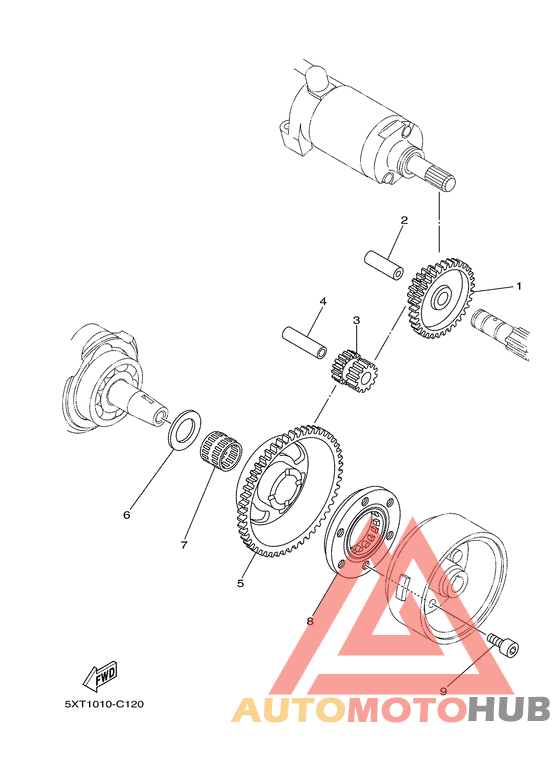 Муфта стартера