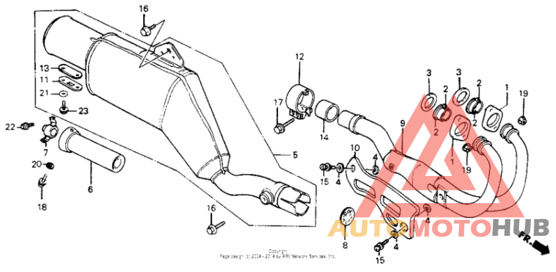 Muffler 84-85