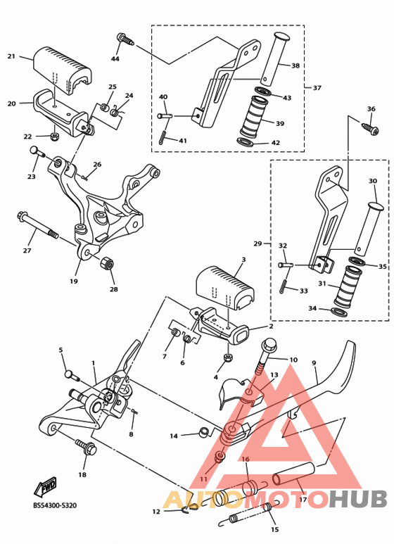 Stand & footrest