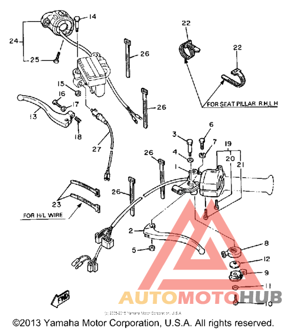 Handle switch - lever