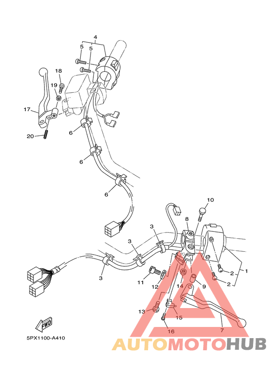 Handle switch & lever