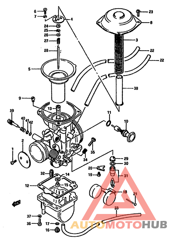 Carburetor assy