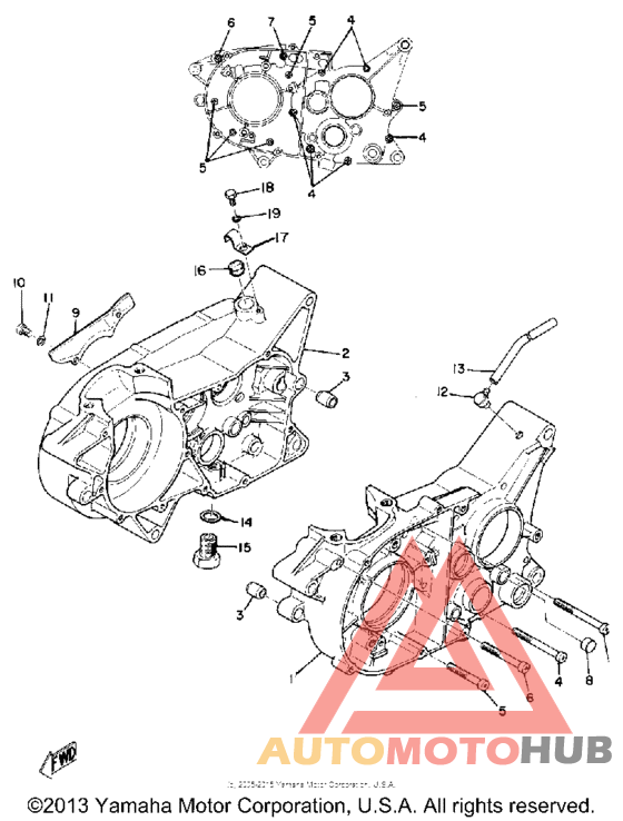 Картер двигателя