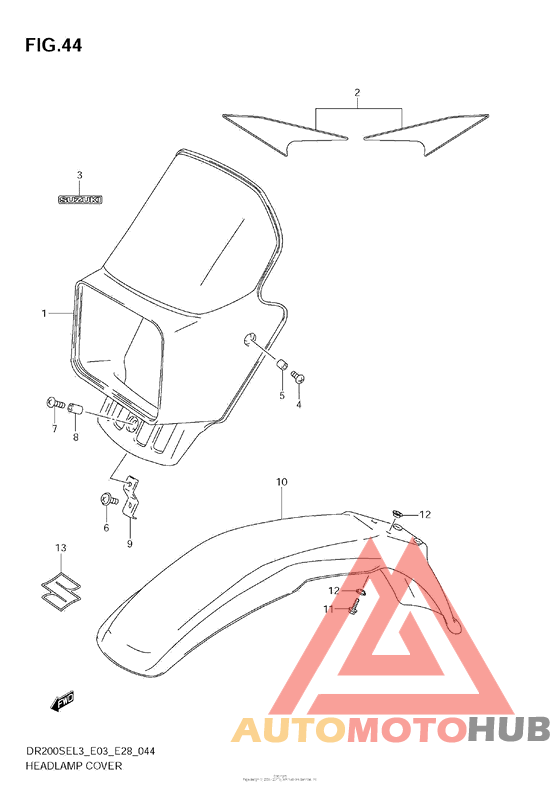 Headlamp Cover