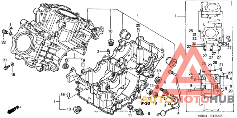 Картер двигателя
