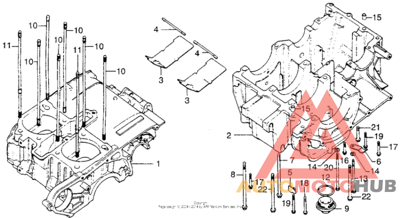 Картер двигателя