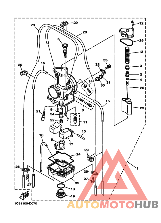 Carburetor assy
