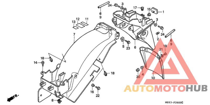 Заднее крыло