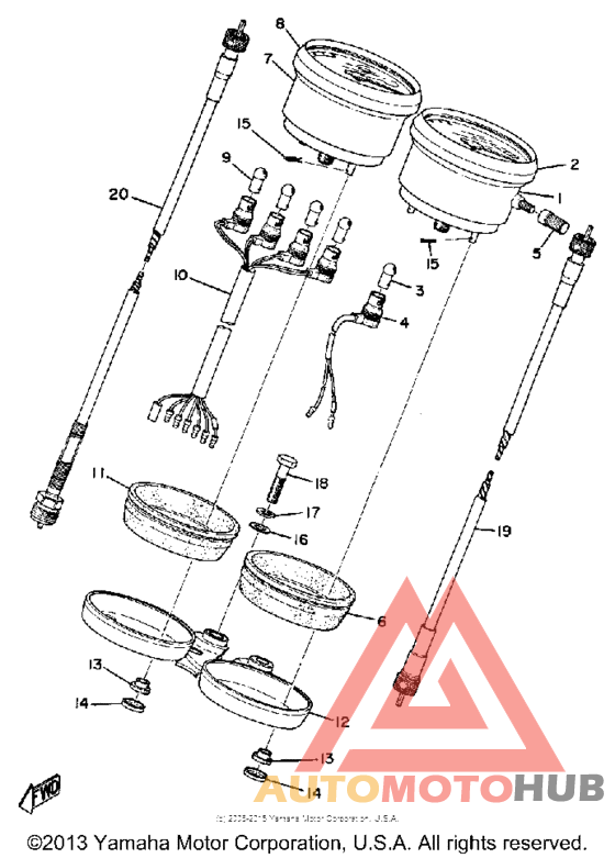 Speedometer & tachometer