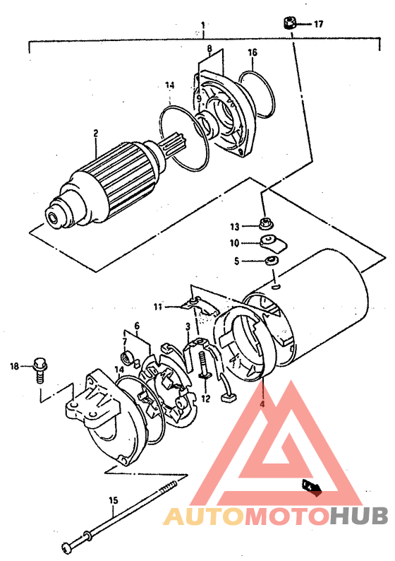 Стартерный мотор