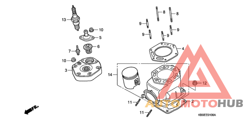 Cylinder/cylinder head
