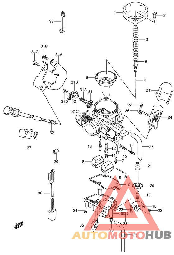 Carburetor assy