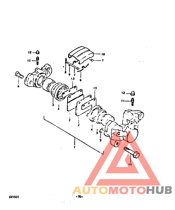 Задний суппорт