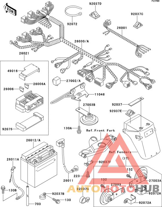 Chassis electrical equipment(1/2)