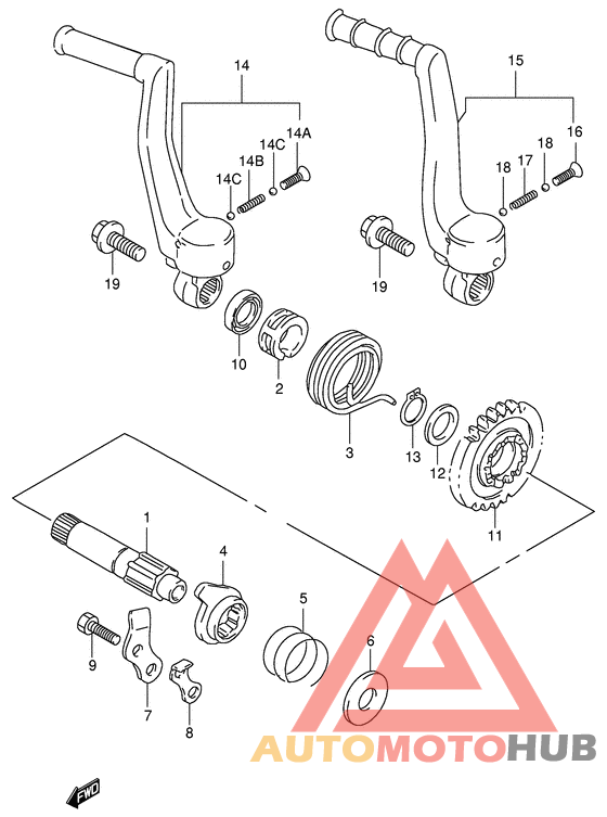 Ножной стартер