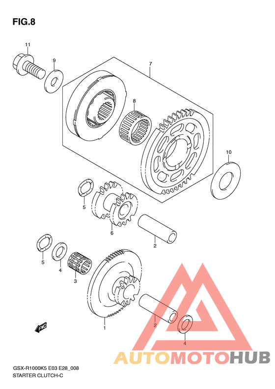 Муфта стартера